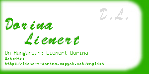 dorina lienert business card